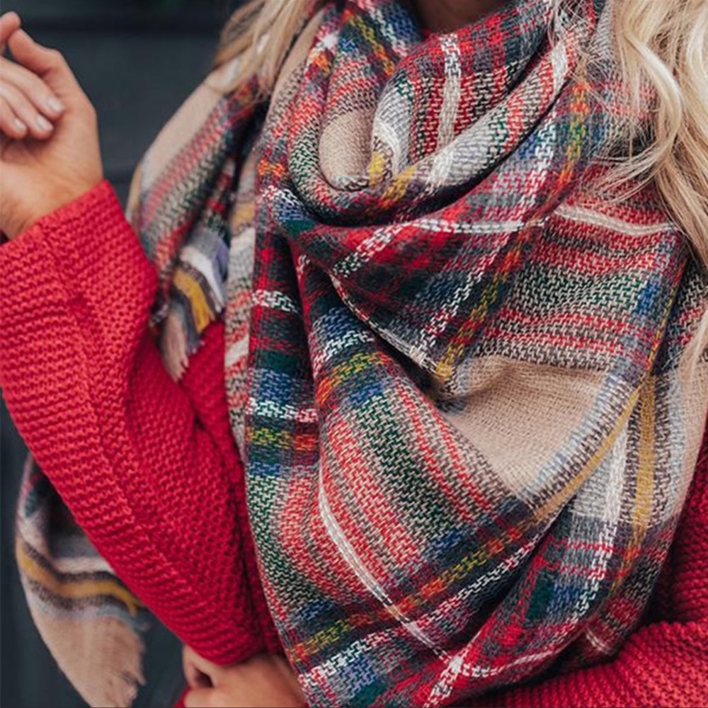 Plaid Scarf